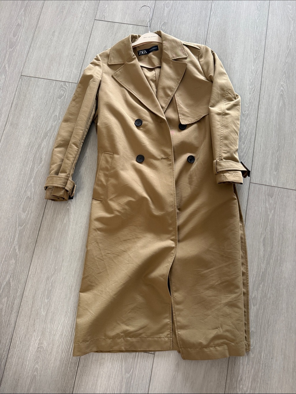 Zara Khaki Trench Coat
